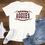 Thumbnail: aggies football t-shirt, adult size, white short sleeve