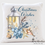 Thumbnail: coastal christmas lantern pillow cover with seashells