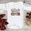 Thumbnail: Candy Cane Cutie with festive font baby onesie