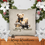 Thumbnail: black and gold teddy bear christmas pillow cover