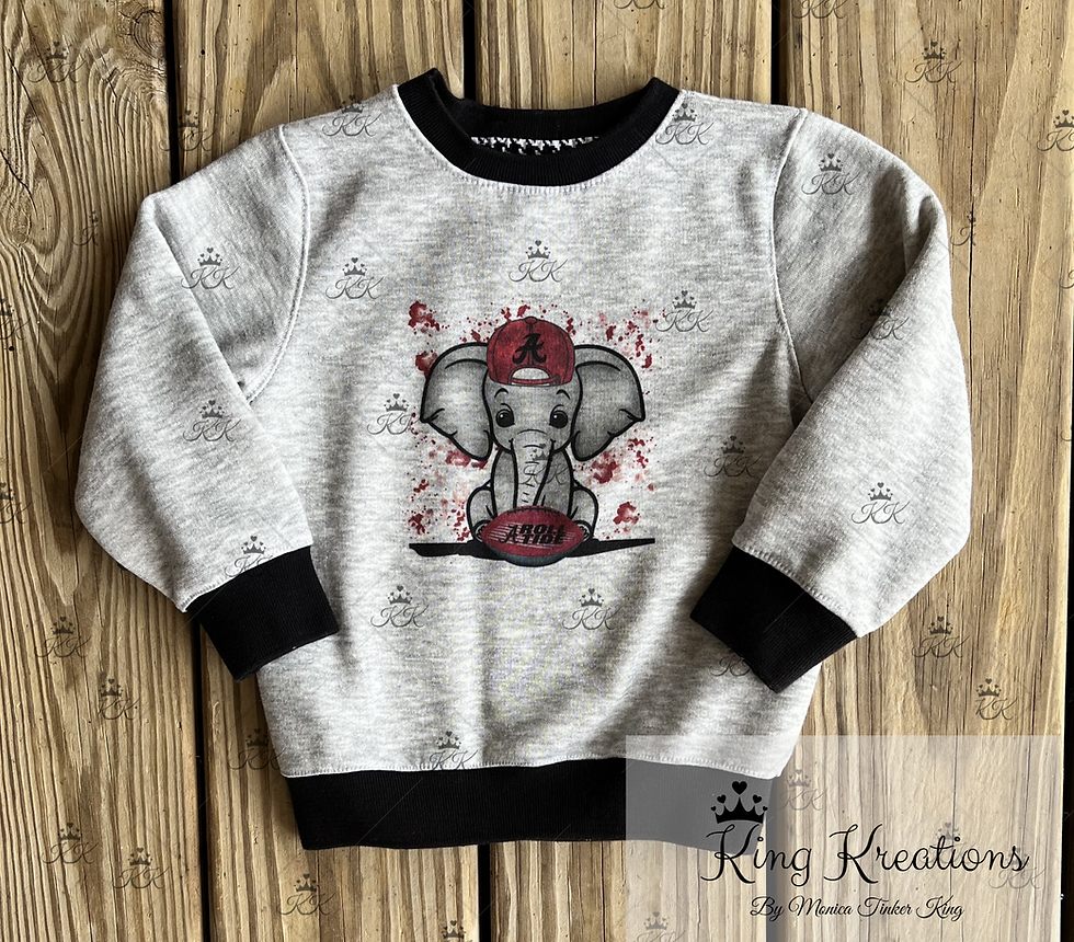 Toddler/Kids Alabama Football Sweatshirt, Alabama Football