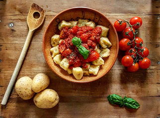 Zum Beeindrucken: Basilikum Gnocchi