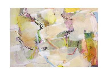 Abstract N90, 100 x 150 cm, oil on canvas
