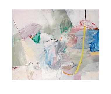 Abstract N88, 100 x 120 cm, acrylic on canvas