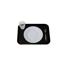 VASSOIO FAST FOOD con piatti