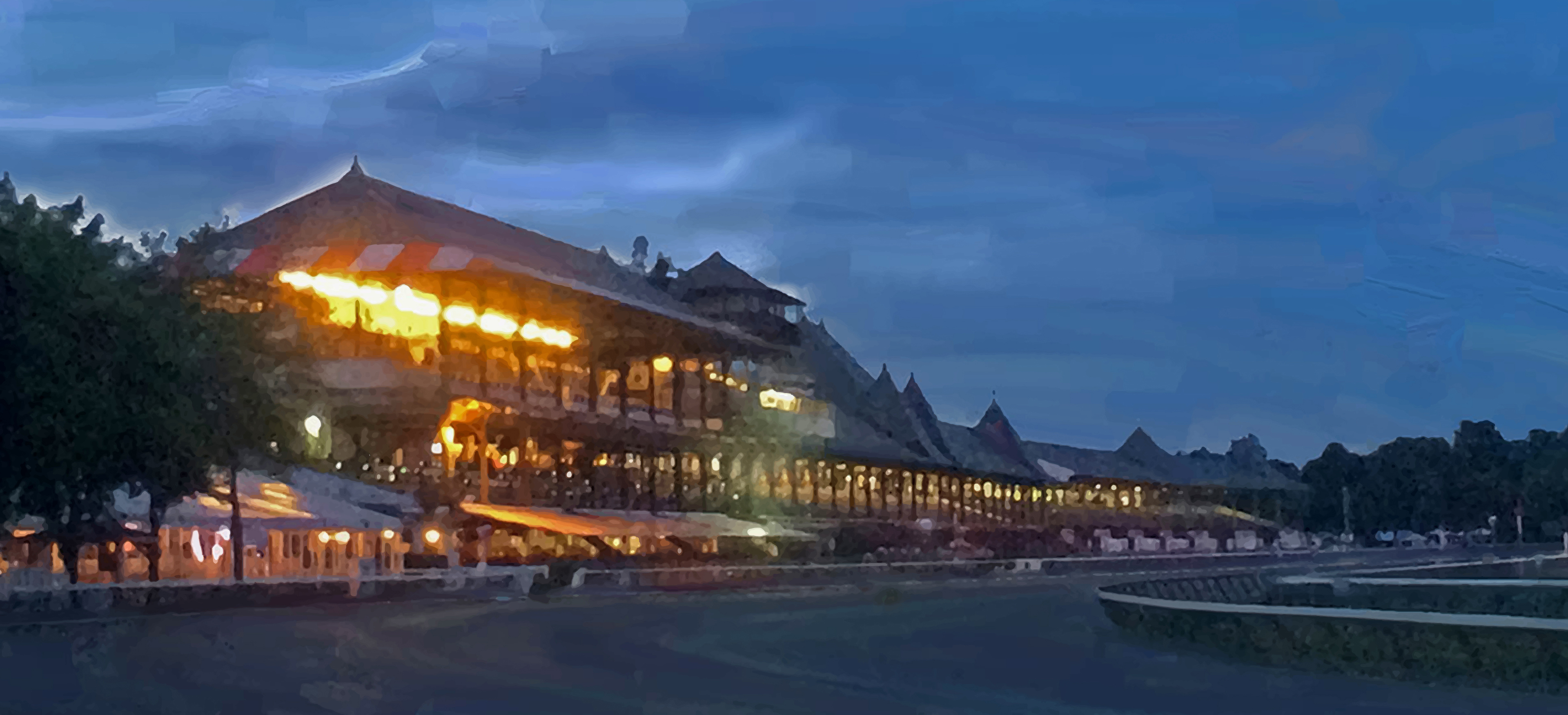 Dusk at the Spa