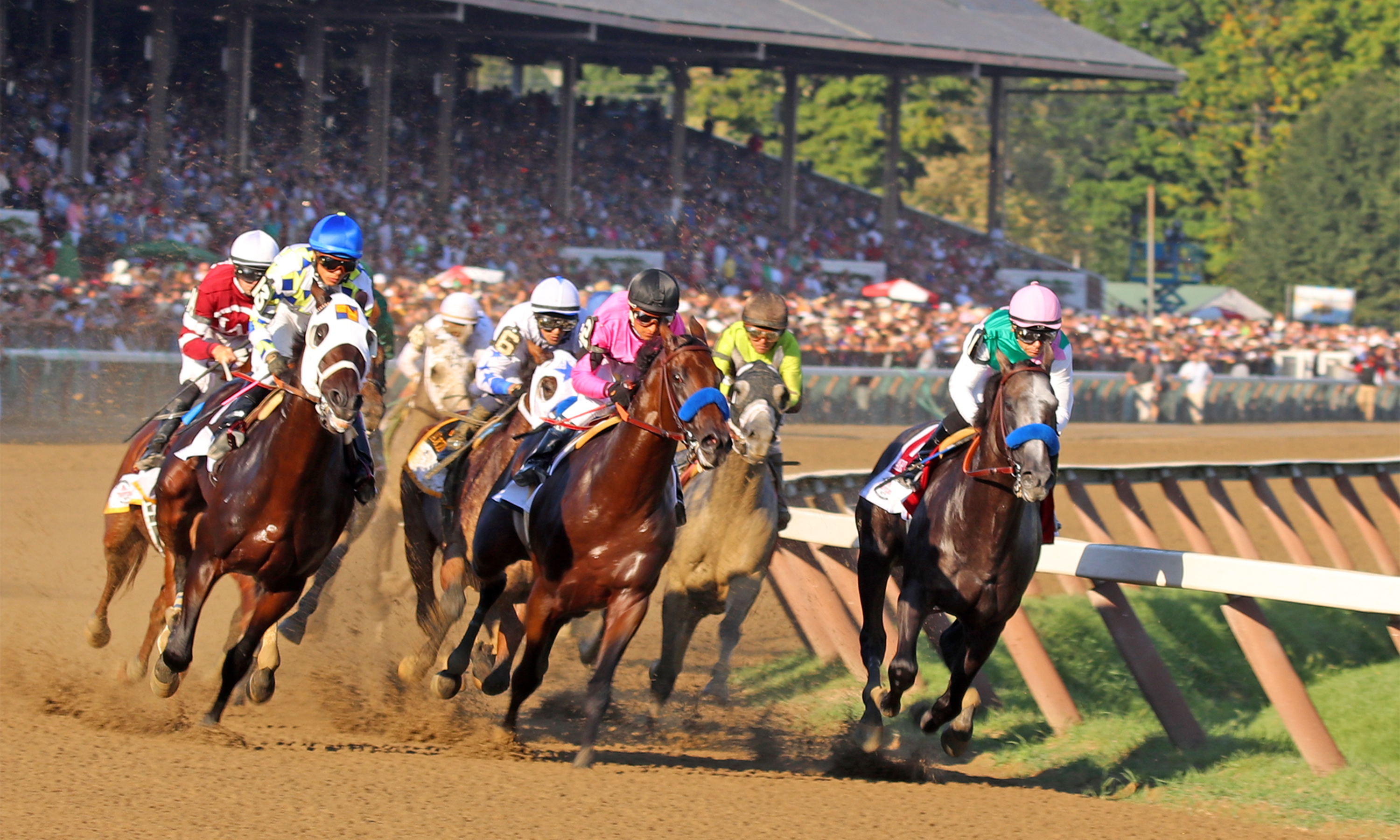 TRAVERS 2016 - Arrogate on the Lead