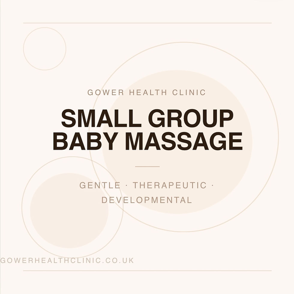 Small Group Baby Massage & Therapeutic Play