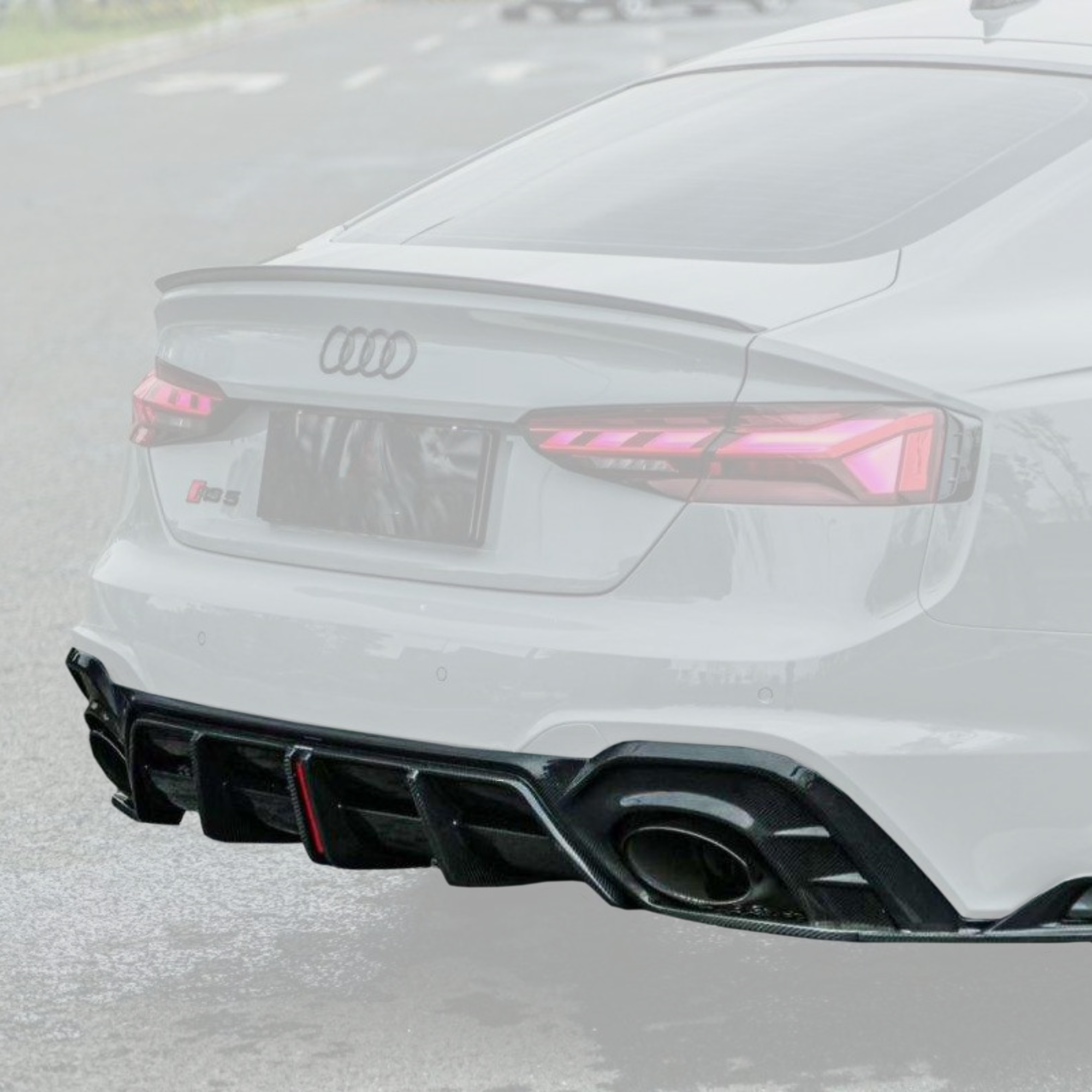 Audi RS5 B9.5 Carbon Fibre Rear Diffuser