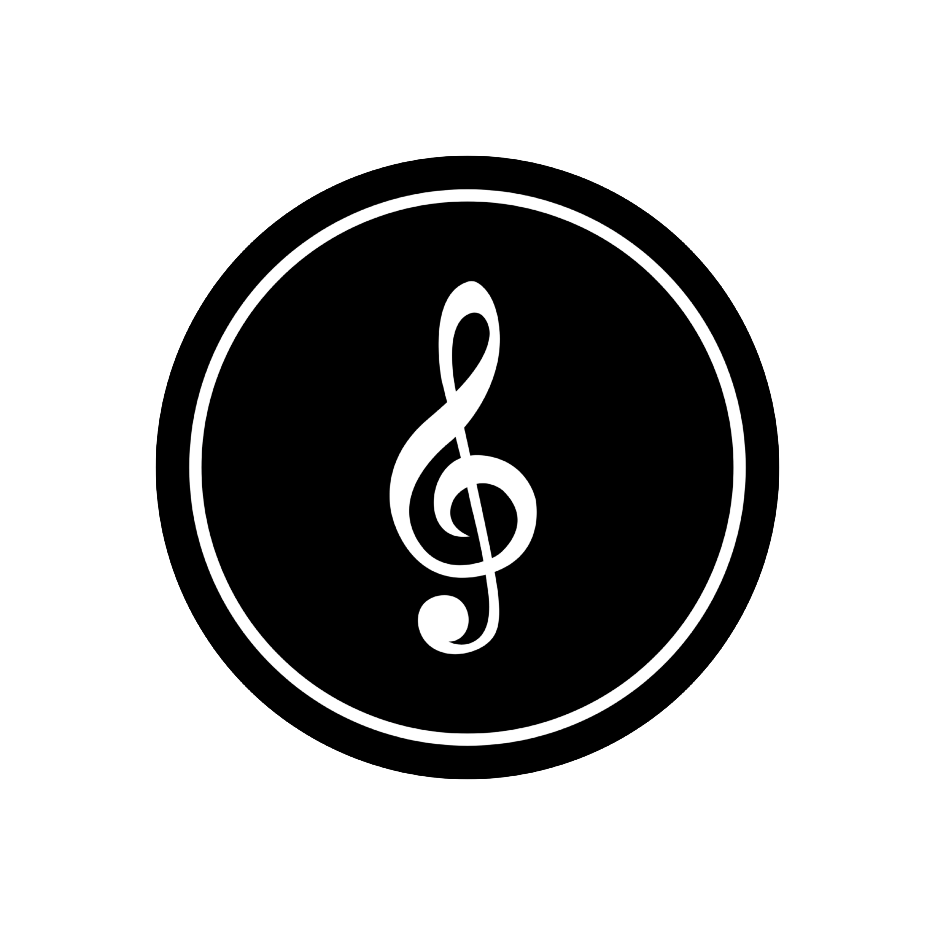 Graphics - Treble Clef - Open Image