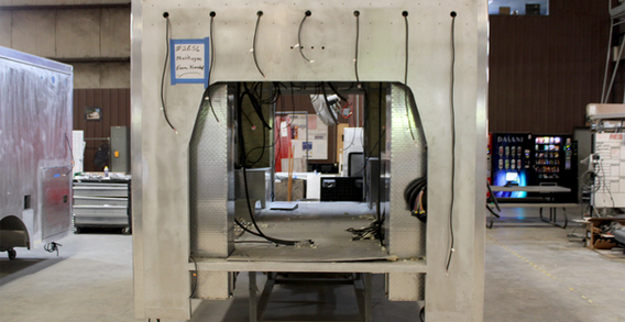 Front view of Muskogee #2656 in welding and fabrication.