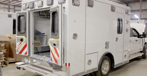 Rear curbside corner view of UNC Health Rex #2641 in electrical.