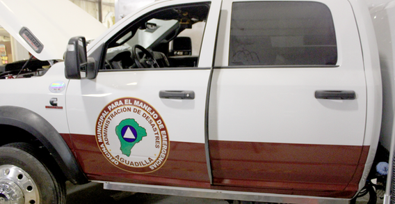 Driver side door of Aguadilla Paladius #2541 in electrical.