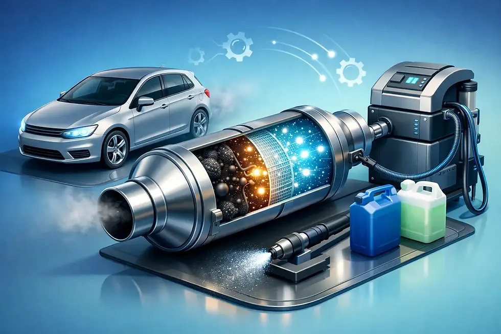 Partikelfilterreinigung Diesel PKW richtig nutzen