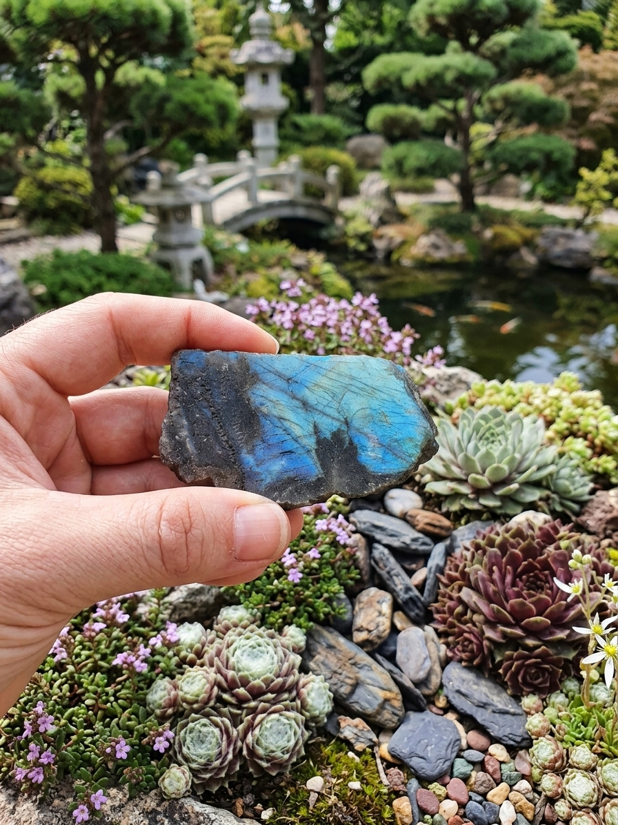 Miniature : Labradorite brute