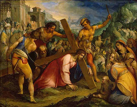 Christ on the Road to Calvary by Hans Rottenhammer