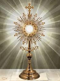 Blessed Sacrament in Monstrance