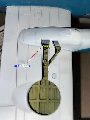 Matchbox 1/72 scale model of a PB4Y-2 Privateer. Construction steps.