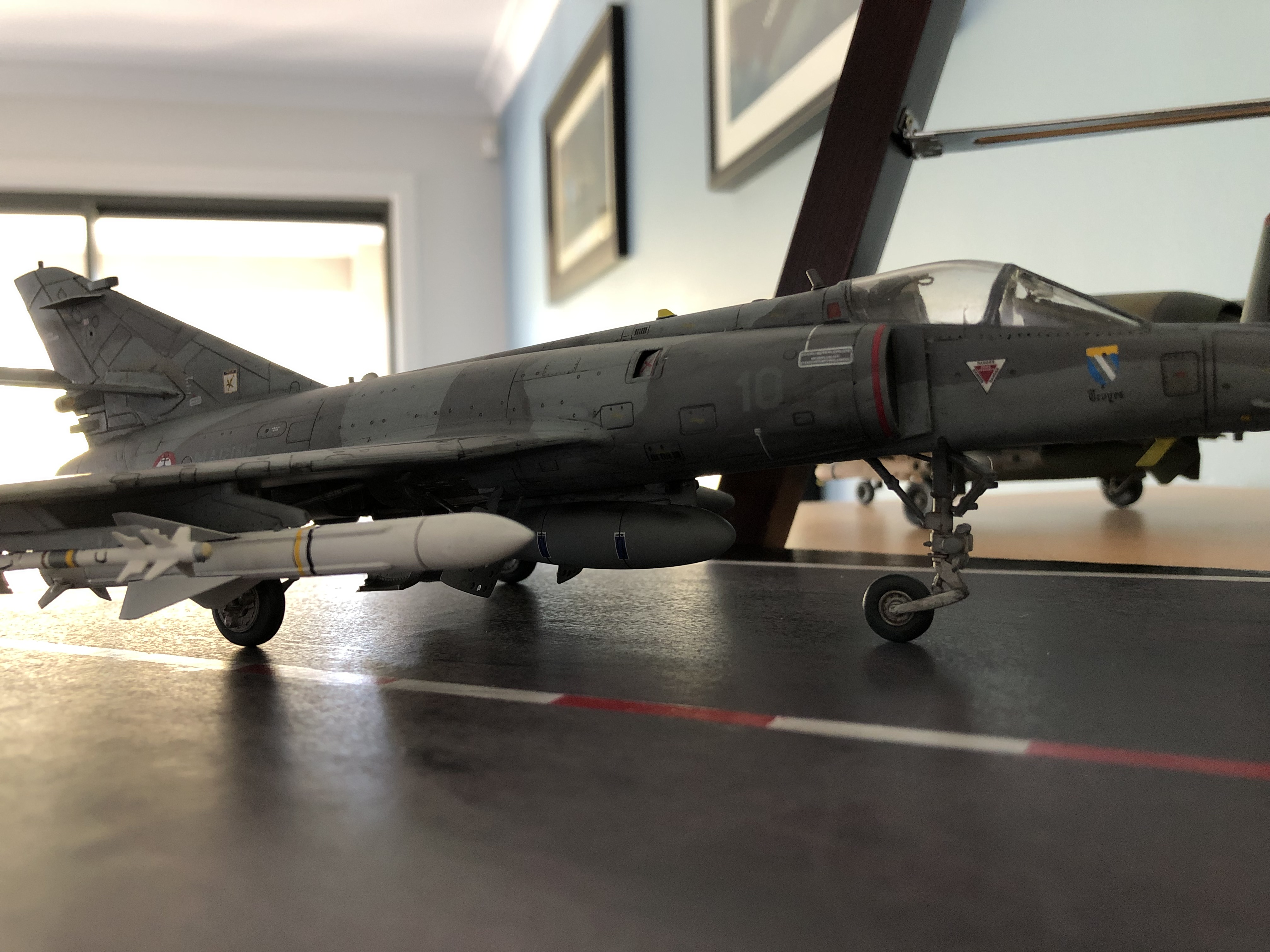 Kinetic model kits maquette avion K48061 Super Etendard Aéronavale 1/48