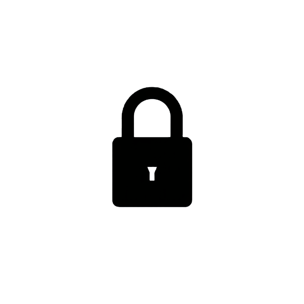  Schwarzes Symbol mit weissem Hintergrund für privacy.png
