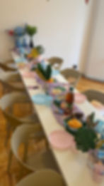 Stolik dla 20 dzieci, urodziny Stitch warszawa