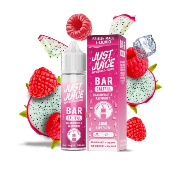 Thumbnail: JUST JUICE BAR 40ml 0mg Shortfill  60PG/40VG