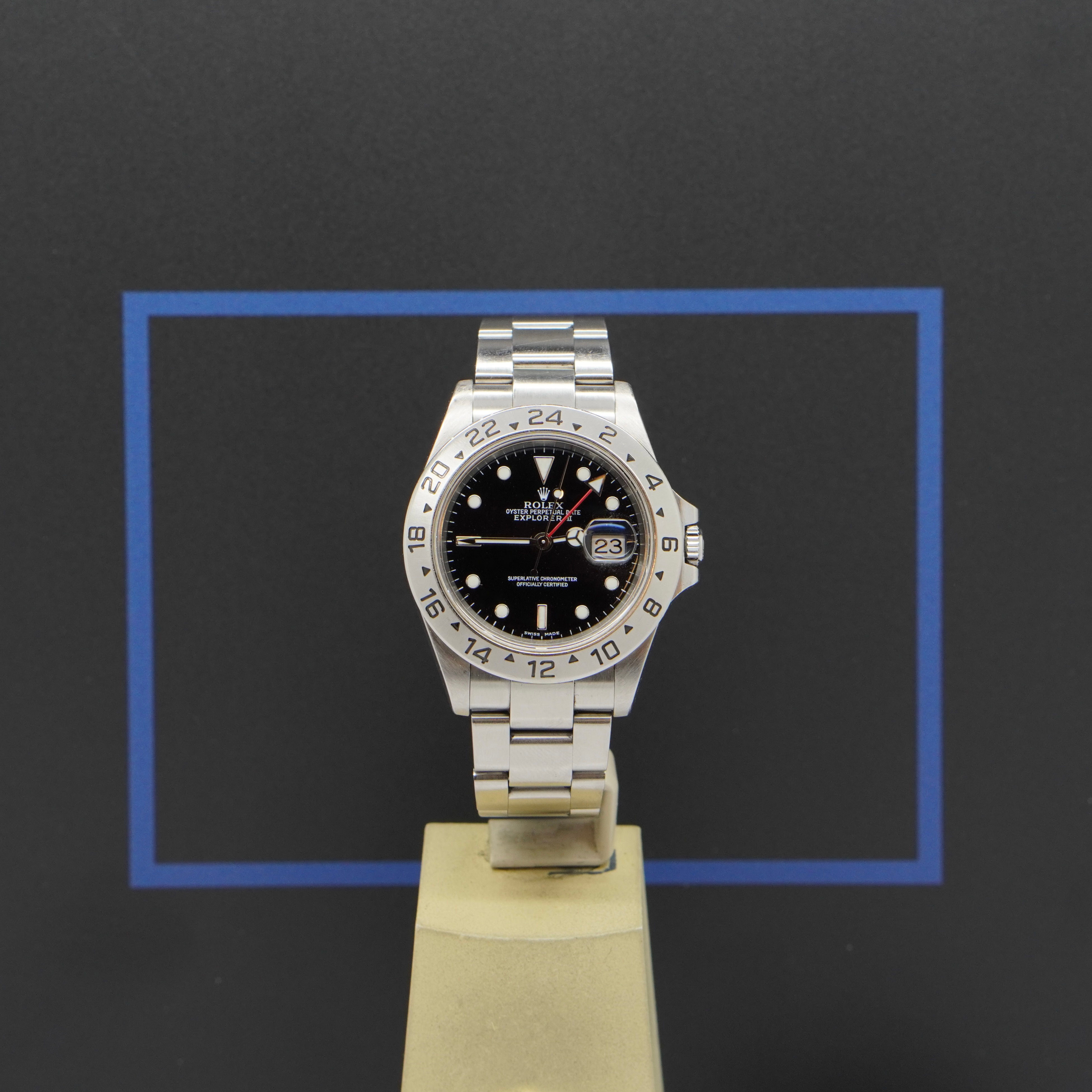 Rolex Explorer II | Ref. 16570 | LC100 | 2004 | Box & Papieren