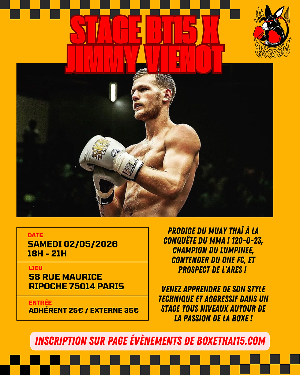 STAGE #3 BT15 x JIMMY VIENOT