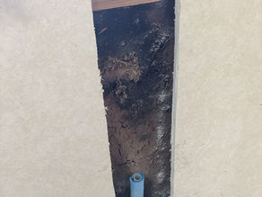 【施工事例】壁を開けてびっくり。脱衣所の壁には 津久見市Y様邸