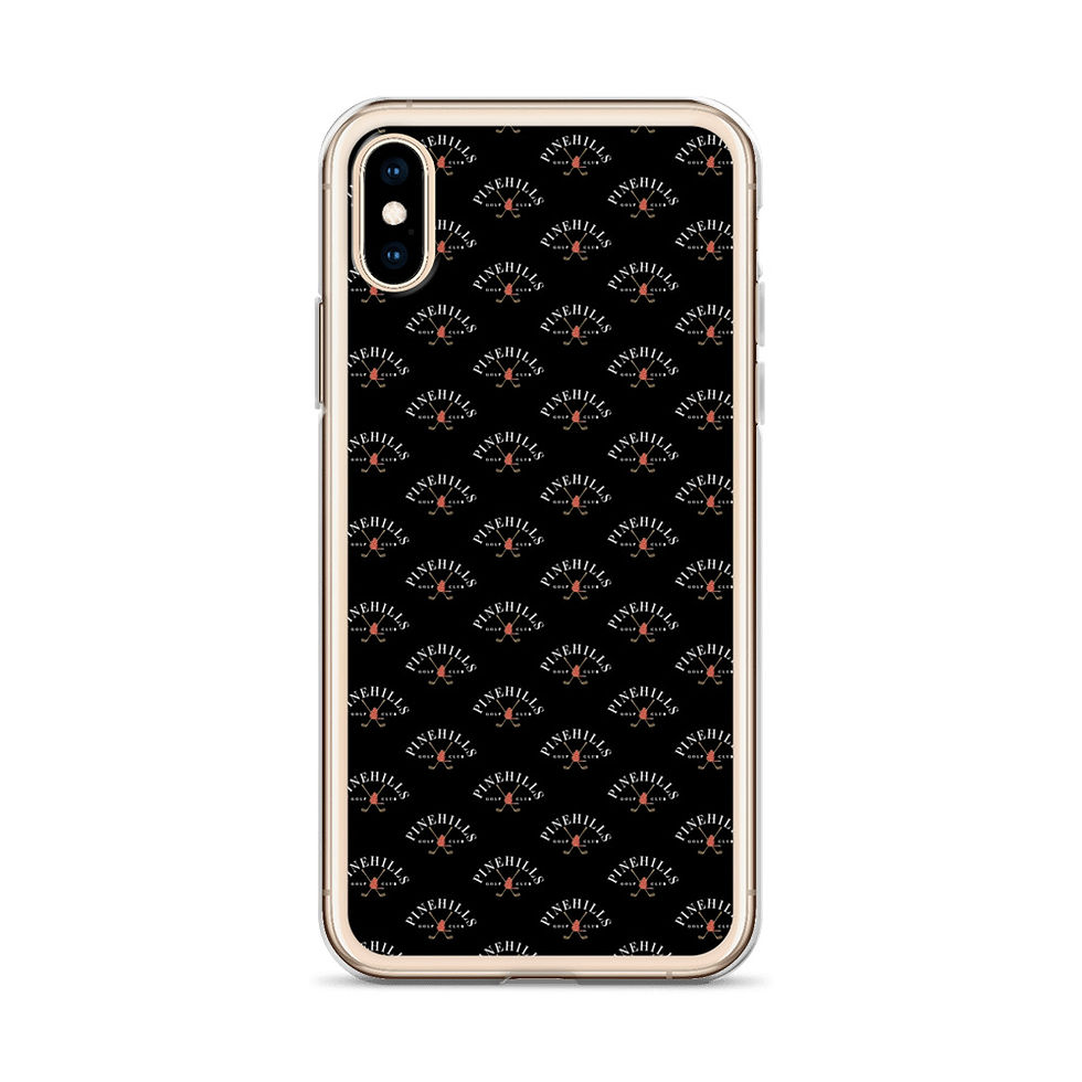 Thumbnail: Pinehills Logo iPhone Case Black