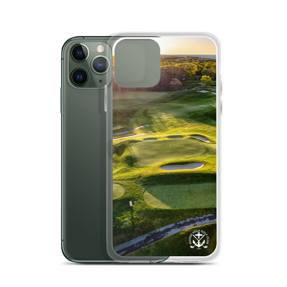 Thumbnail: iPhone Case - Woods Hole Golf Club Hole #13
