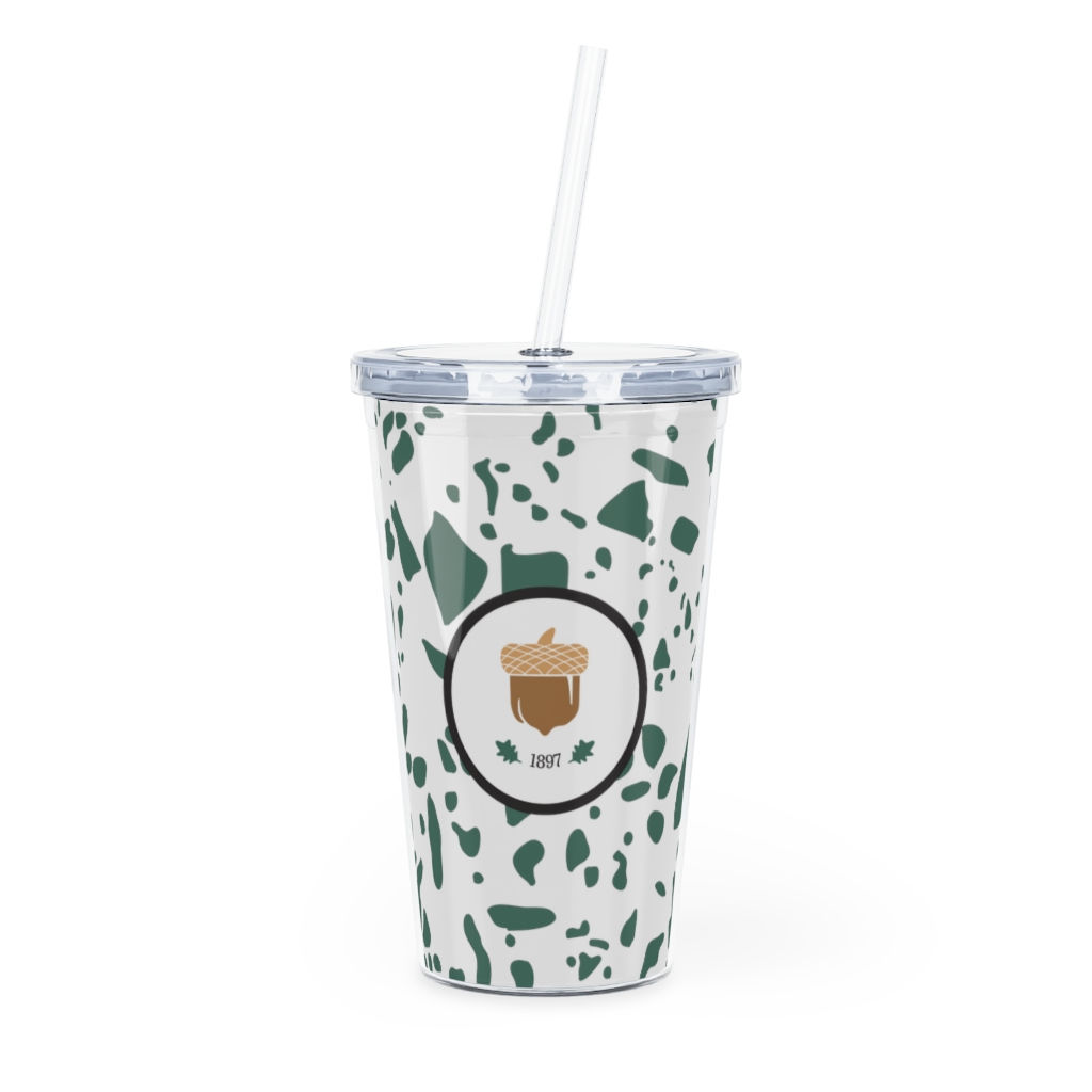 Plastic Tumbler with Straw - North Andover Country Club