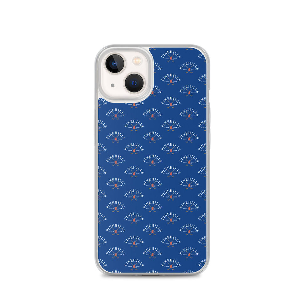 Thumbnail: Pinehills Logo iPhone Case Blue