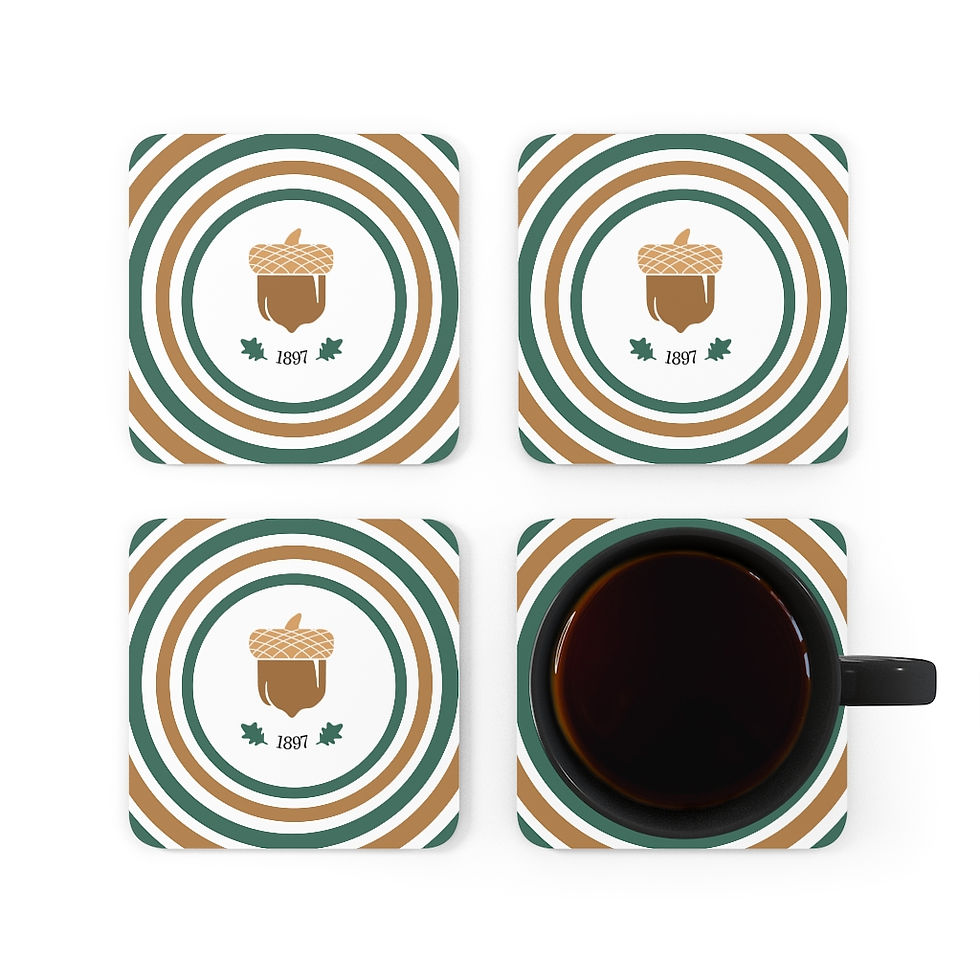 Thumbnail: Corkwood Coaster Set - North Andover CC