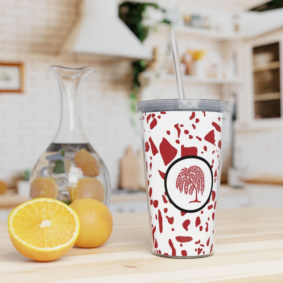 Thumbnail: Plastic Tumbler with Straw - Willowbend Country Club