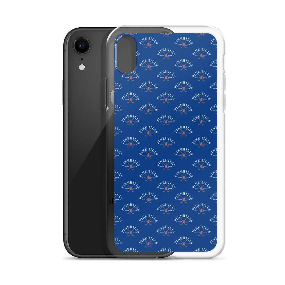 Thumbnail: Pinehills Logo iPhone Case Blue