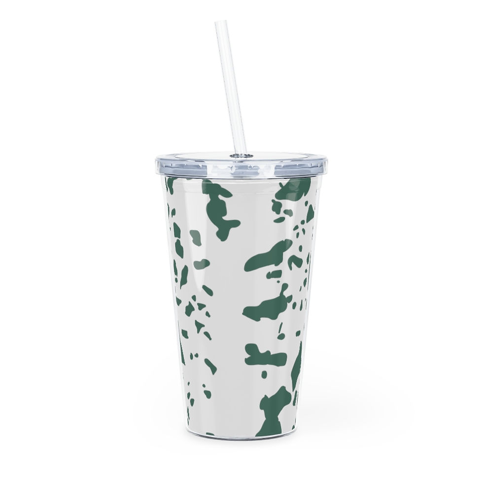 Thumbnail: Plastic Tumbler with Straw - North Andover Country Club