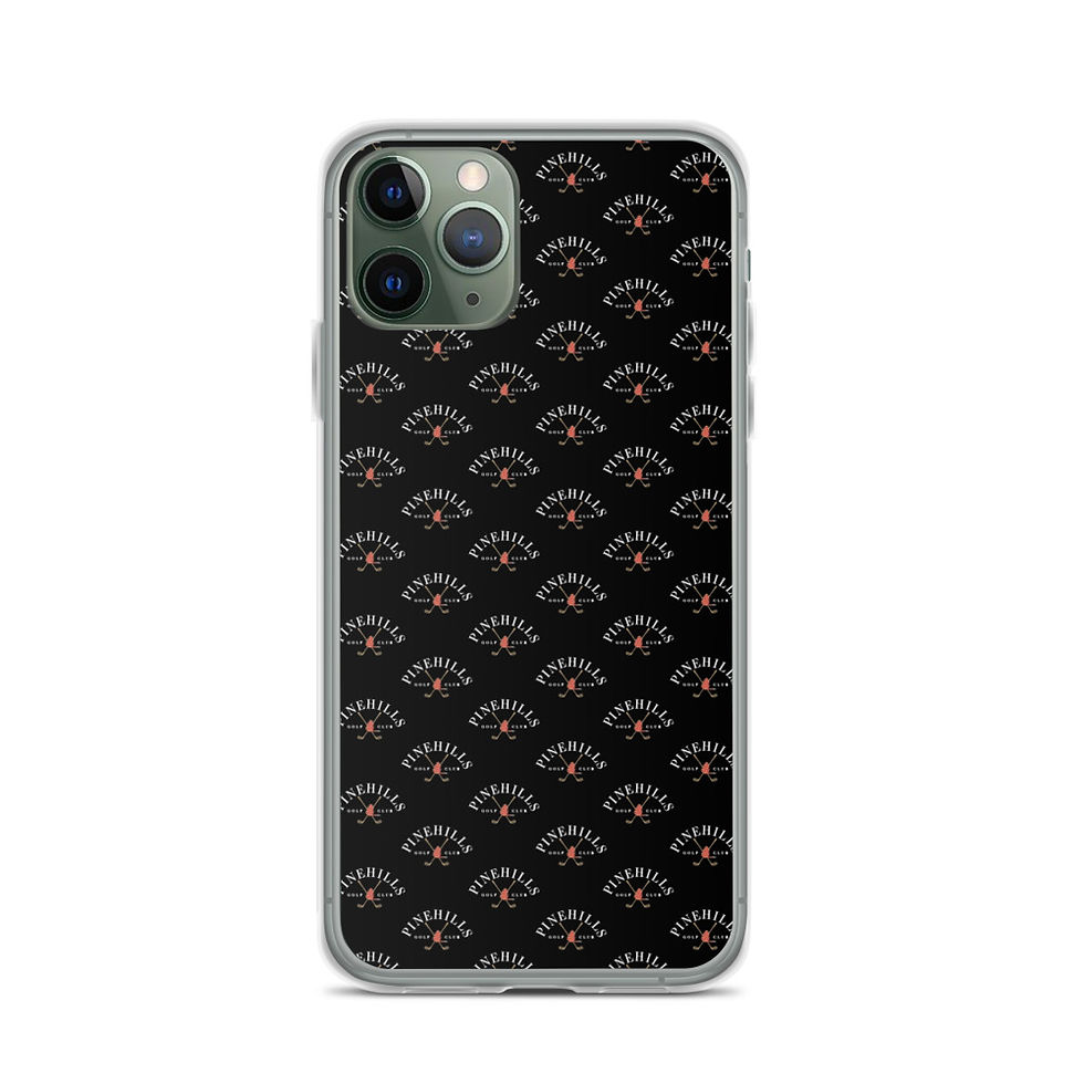 Thumbnail: Pinehills Logo iPhone Case Black