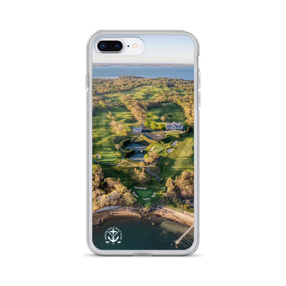 Thumbnail: iPhone Case - Woods Hole Golf Club Overhead View