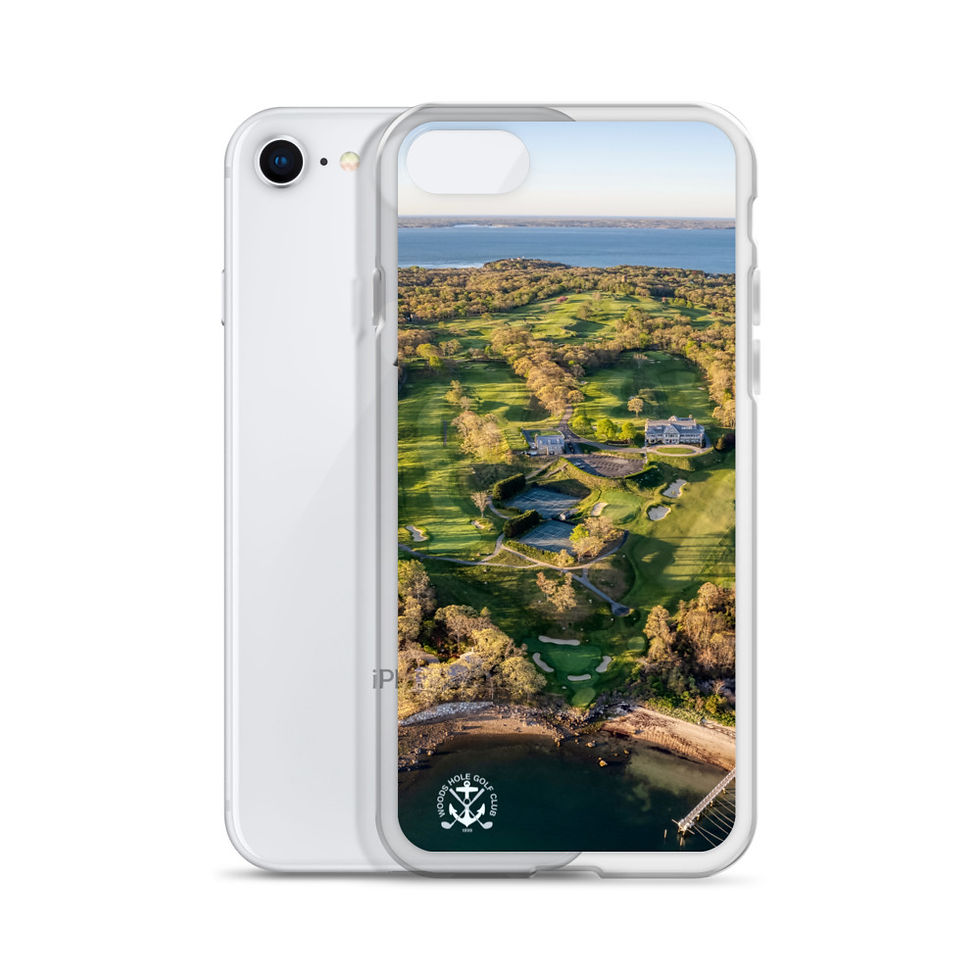 Thumbnail: iPhone Case - Woods Hole Golf Club Overhead View