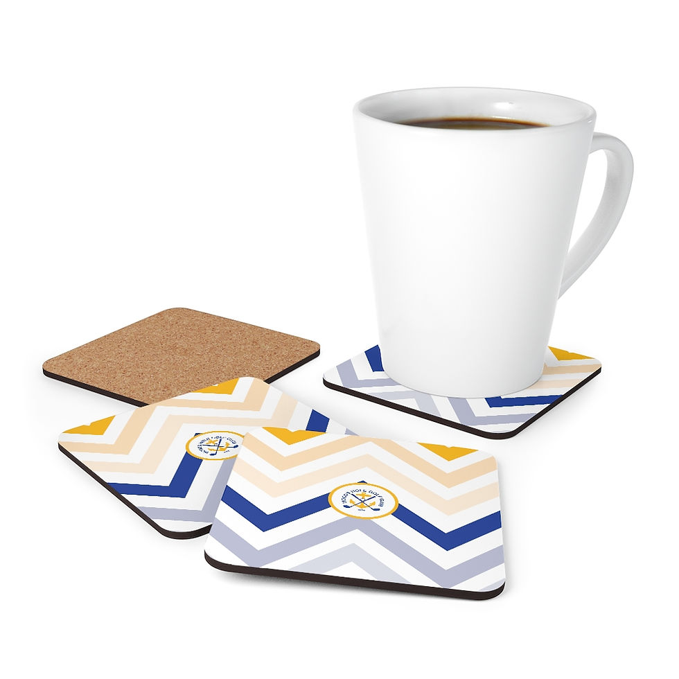 Thumbnail: Corkwood Coaster Set - Woods Hole Golf Club