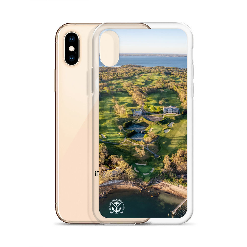 Thumbnail: iPhone Case - Woods Hole Golf Club Overhead View