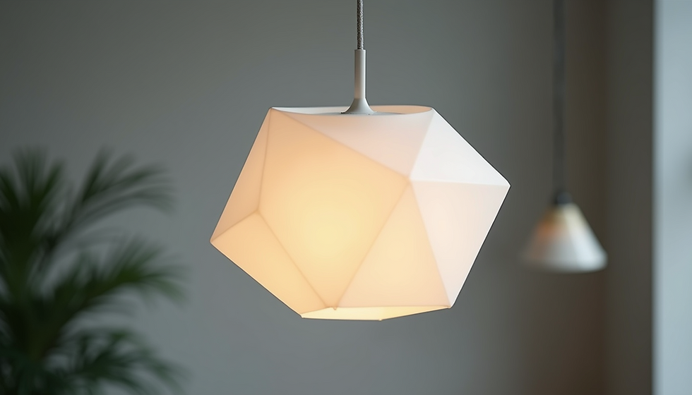 Geometric Pendant Lampshade