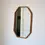 Thumbnail: Octagonal Wooden Mirror Frame with Acrylic Mirror – Modern Home Décor