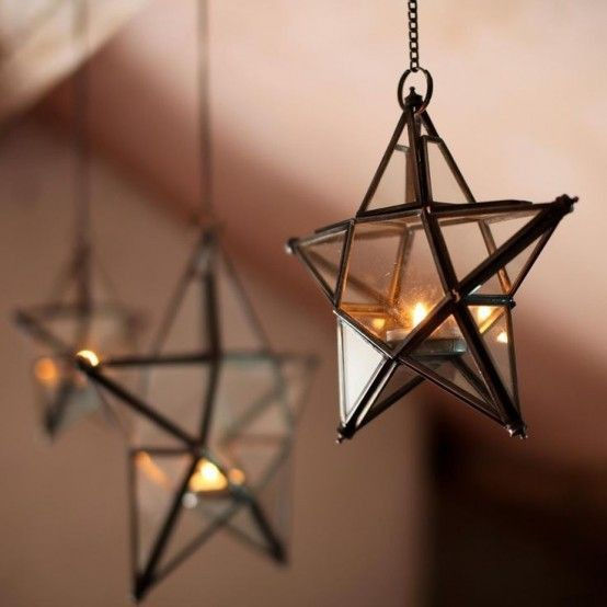 Hanging Star Lantern For Event Decoration