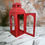 Thumbnail: red metal arch inspired large candle lanterns