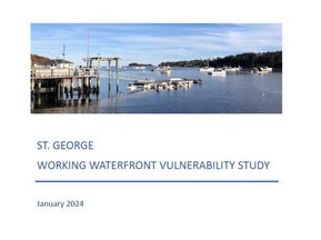 MCOG Releases St. George Working Waterfront Vulnerability Study