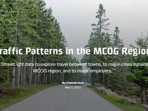 MCOG Launches New Traffic Patterns Map Using StreetLight Data