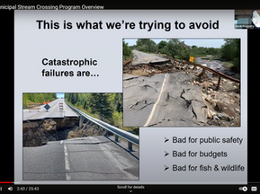 Culvert Funding Alert: grant application guide video and Jan 4th workshop