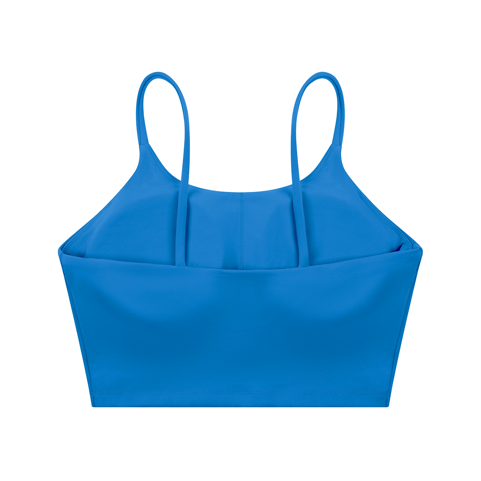 Thumbnail: 4 Ever Inspired Spaghetti Strap Yoga Sports Bra